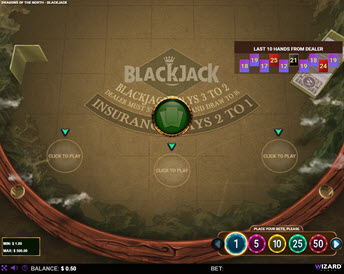 Dragons of the North - Blackjack