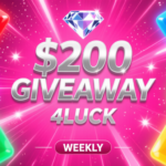Щотижневий грошовий розіграш для спільноти 4LUCK