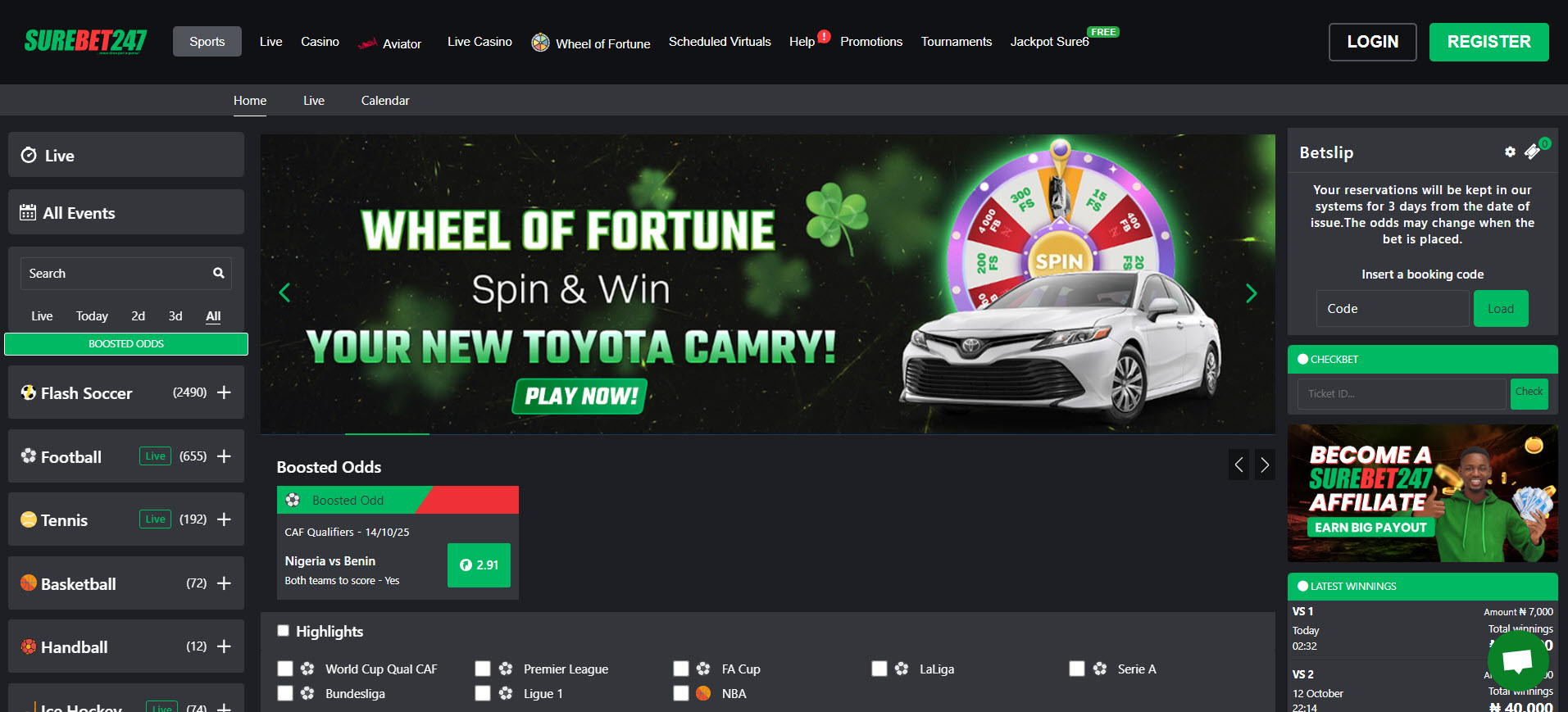 Surebet247 Casino