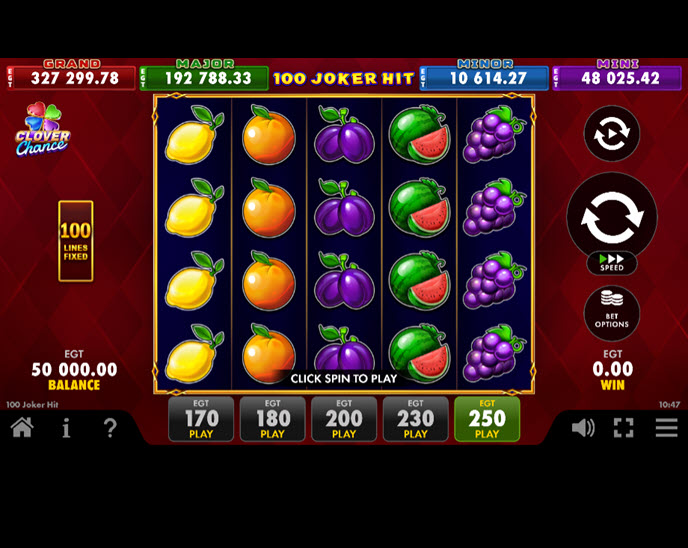 100 Joker Hit