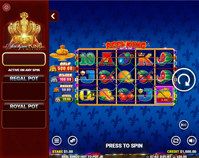 Reel King Hot To Pot