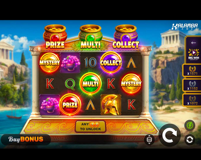 3 Pot Odyssey Hold and Win