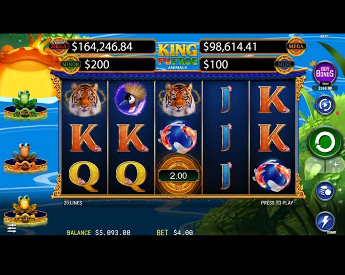 King Fu Frog Animals