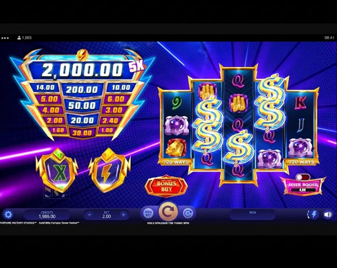 Gold Blitz Fortune Tower Fusion