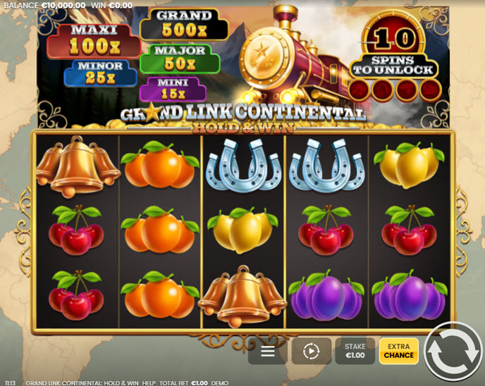 Grand Link Continental: Hold & Win
